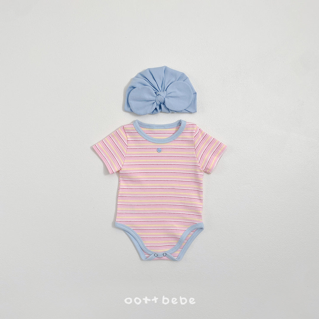 (Pre-order) OOTTBEBE Summer -  Jelly Pop Bodysuit 젤리팝슈트 (3 Colors)