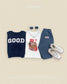 (Pre-order) OOTTBEBE Fall - Puppy Series Tee 퍼피시리즈티셔츠 (3 Colors)