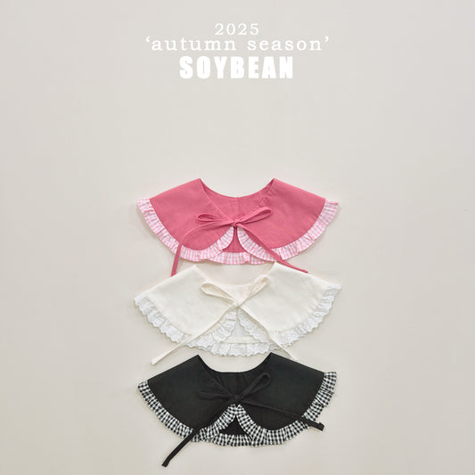 (Pre-order) Soybean Kids - Ribbon Lace Cape 리본레이스케이프 (3 Colors)