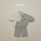 (Pre-order) Soybean Kids Winter - Flower Patch Sherpa Jacket 꽃배색양털JP (2 Colors)