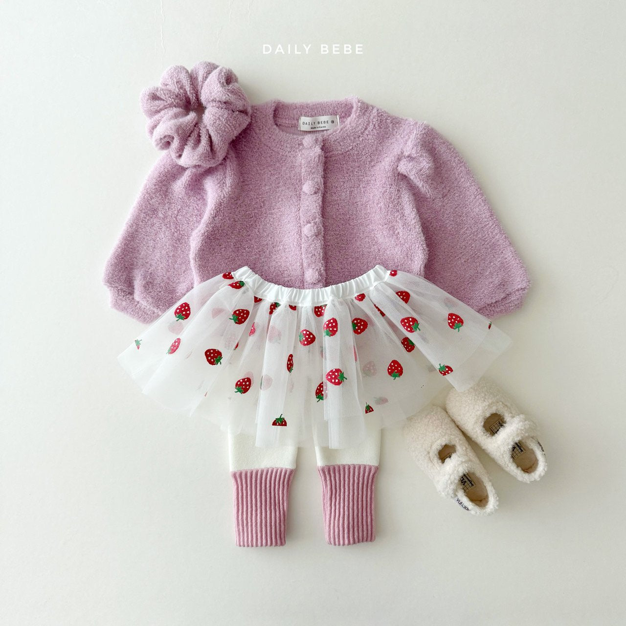 (Pre-order) Daily Bebe Winter - Kids' Layered Tutu Skirt 레이어드 튜튜 (2 Colors)