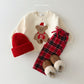 (Pre-order) Daily Bebe Winter - Kids' Merry Check Pants 메리 체크팬츠 (2 Colors)