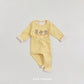 (Pre-order) OOTTBEBE Winter - Checked Bear Pajama Set 체크베어실내복 (2 Colors)