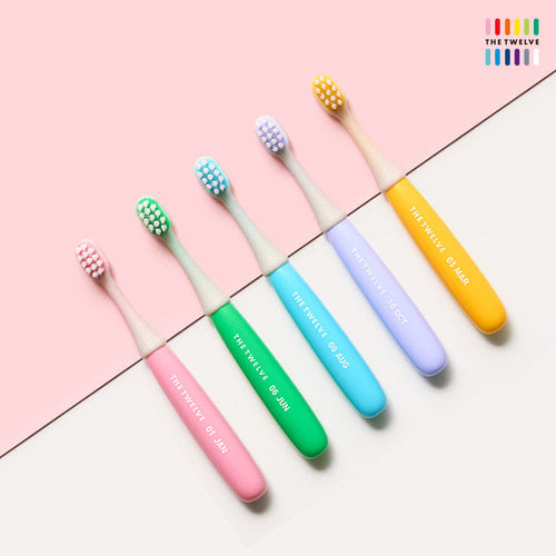 (The Twelve) Kids’ Toothbrush Set: Step 2 (Toddler) (12pcs)