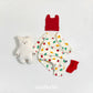 (Pre-order) OOTTBEBE Winter - 	Yum Yum Friends Full Bodysuit 얌얌친구전신슈트 (3 Colors)