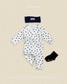 (Pre-order) OOTTBEBE Fall - Petite Heart Pajama Set 쁘띠하트실내복 (2 Colors)