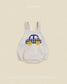 (Pre-order) OOTTBEBE Fall - Bungbung Denim Suit - 붕붕이데님슈트 (3 Colors)