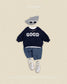 (Pre-order) OOTTBEBE Fall - Denim Check Pants - 데님체크팬츠 (2 Colors)