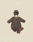 (Pre-order) OOTTBEBE Fall - Little Leopard Romper & Bonnet Set 리틀호피전신슈트보넷세트 (2 Colors)