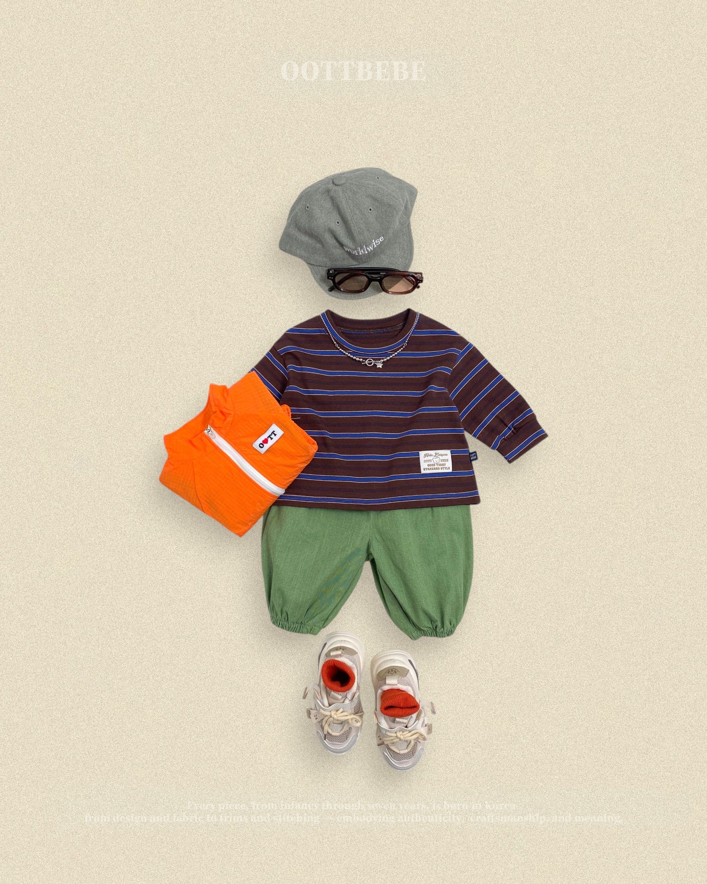 (Pre-order) OOTTBEBE Fall - Hip Slub Pants - 힙한슬럽팬츠 (2 Colors)