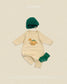 (Pre-order) OOTTBEBE Fall - Robot Dino Romper & Leggings Set 로봇공룡슈트세트 (5 Colors)