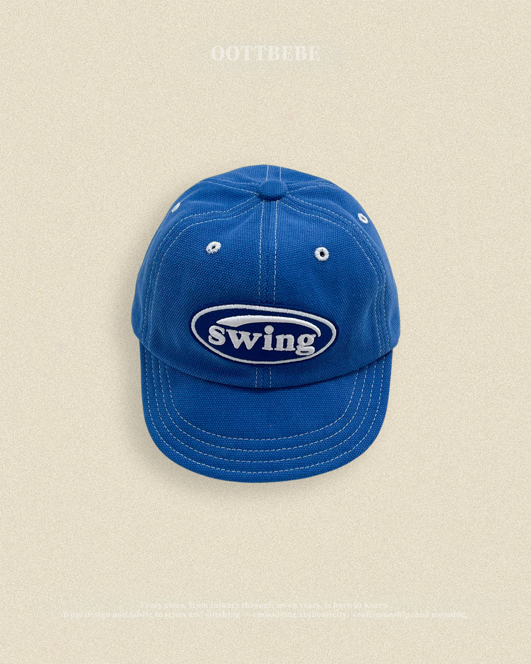 (Pre-order) OOTTBEBE Fall - Kids Swing Ball Cap - 스윙볼캡 (5 Colors)