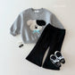 (Pre-order) Daily Bebe Winter - Kids’ Mink Bootcut Pants 밍크 부츠컷팬츠 (3 Colors)