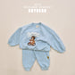 (Pre-order) Soybean Kids - Bear Adventure Top & Bottom Set 곰돌어드벤쳐상하복 (3 Colors)
