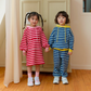 (Pre-order) Daily Bebe - Kids’ Couple Striped Set 커플 단가라세트 (2 Colors)