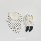 (Pre-order) OOTTBEBE Winter - Heart Full Suit + Bonnet Set 하트전신슈트+보넷set (2 Colors)
