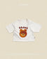 (Pre-order) OOTTBEBE Fall - Bbang Bear Raglan Tee - 빵나그랑티셔츠 (2 Colors)