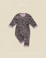 (Pre-order) OOTTBEBE Fall - Little Leopard Pajama Set 리틀호피실내복 (2 Colors)