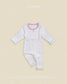 (Pre-order) OOTTBEBE Fall - Lovely Floral Pajama Set 코코플라워실내복 (2 Colors)