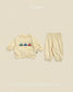 (Pre-order) OOTTBEBE Fall - Cute Car Top & Bottom Set - 자동차상하복 (2 Colors)