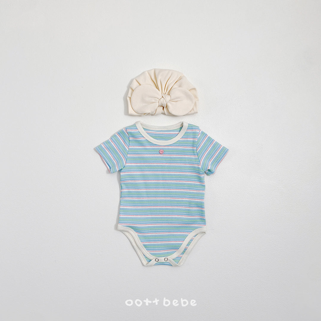 (Pre-order) OOTTBEBE Summer -  Jelly Pop Bodysuit 젤리팝슈트 (3 Colors)