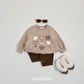 (Pre-order) OOTTBEBE Winter - Collection Bear Sweatshirt 컬렉션베어맨투맨 (2 Colors)