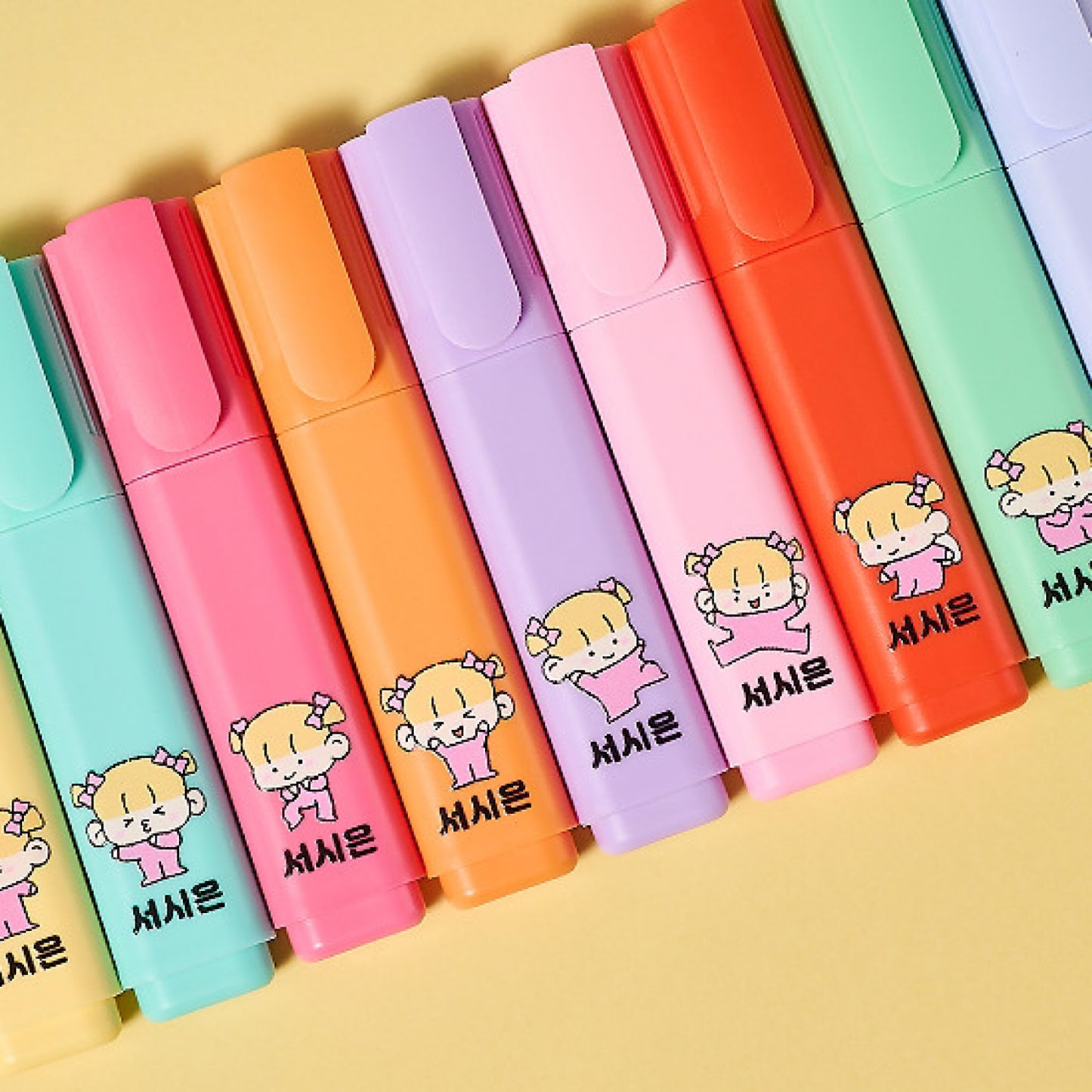 (Pre-order) Personalized Clear Embossed Waterproof Name Stickers (Characters)