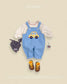 (Pre-order) OOTTBEBE Fall - Bungbung Denim Overalls - 붕붕이데님오버롤 (3 Colors)