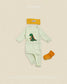 (Pre-order) OOTTBEBE Fall - Robot Dino Pajama Set 로봇공룡실내복 (5 Colors)