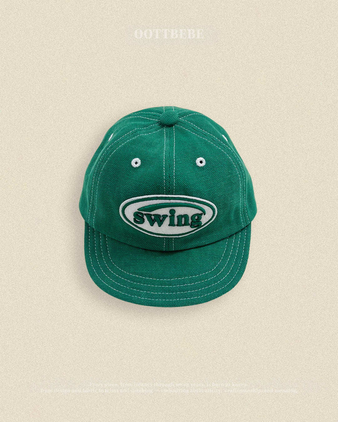 (Pre-order) OOTTBEBE Fall - Kids Swing Ball Cap - 스윙볼캡 (5 Colors)