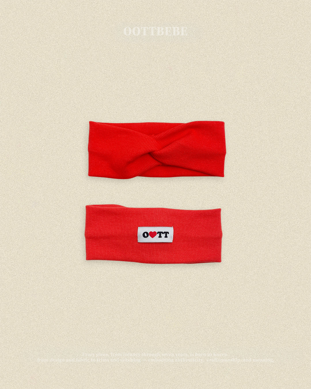 (Pre-order) OOTTBEBE Fall - Jelly Twist Headband - 젤리헤어밴드 (10 Colors)