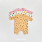 (Pre-order) OOTTBEBE Winter - 	Yum Yum Friends Full Bodysuit 얌얌친구전신슈트 (3 Colors)