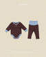 (Pre-order) OOTTBEBE Fall - Mini Dot Romper & Leggings Set 슈슈도트슈트세트 (2 Colors)