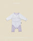 (Pre-order) OOTTBEBE Fall - Lovely Floral Romper & Leggings Set 코코플라워슈트세트 (2 Colors)