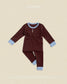 (Pre-order) OOTTBEBE Fall - Mini Dot Pajama Set 슈슈도트실내복 (2 Colors)