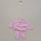 (Pre-order) Soybean Kids - Popping Mink Top & Bottom Set 팝핑밍크리본상하복 (2 Colors)