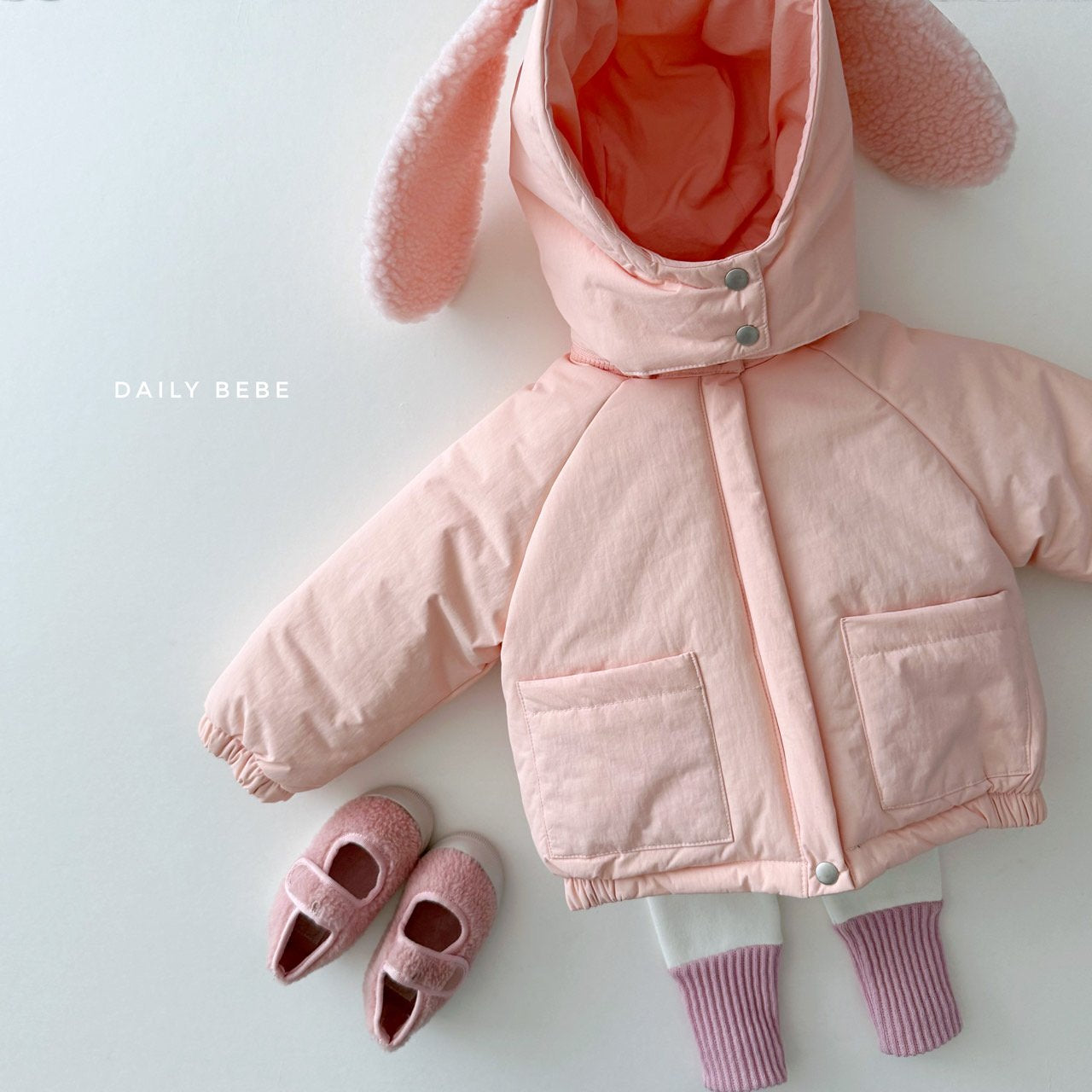 (Pre-order) Daily Bebe Winter - Kids' Snow Play Padded Suit (Top & Bottom Set) 눈놀이복 상하셋트 (2 Colors)