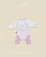 (Pre-order) OOTTBEBE Fall - Lovely Floral Romper & Leggings Set 코코플라워슈트세트 (2 Colors)