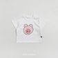 (Pre-order) OOTTBEBE Summer - Happy Friends T-shirt 해피프렌즈티셔츠 (4 Colors)