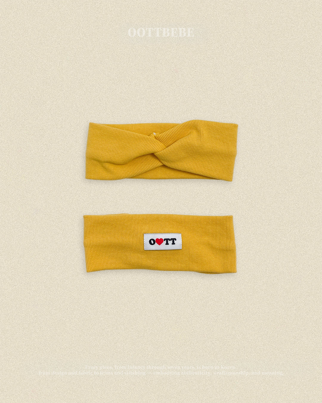 (Pre-order) OOTTBEBE Fall - Jelly Twist Headband - 젤리헤어밴드 (10 Colors)