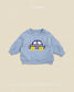 (Pre-order) OOTTBEBE Fall - Bungbung Sweatshirt - 붕붕이맨투맨 (3 Colors)