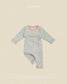 (Pre-order) OOTTBEBE Fall - Sweet Stripe Pajama Set 바닐라라떼실내복 (3 Colors)