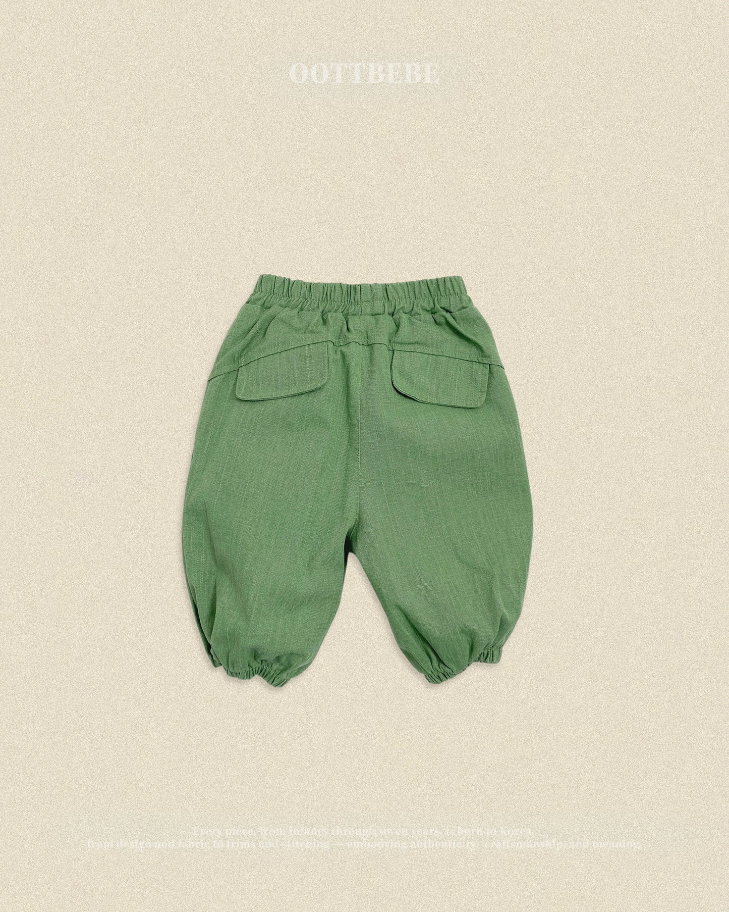 (Pre-order) OOTTBEBE Fall - Hip Slub Pants - 힙한슬럽팬츠 (2 Colors)