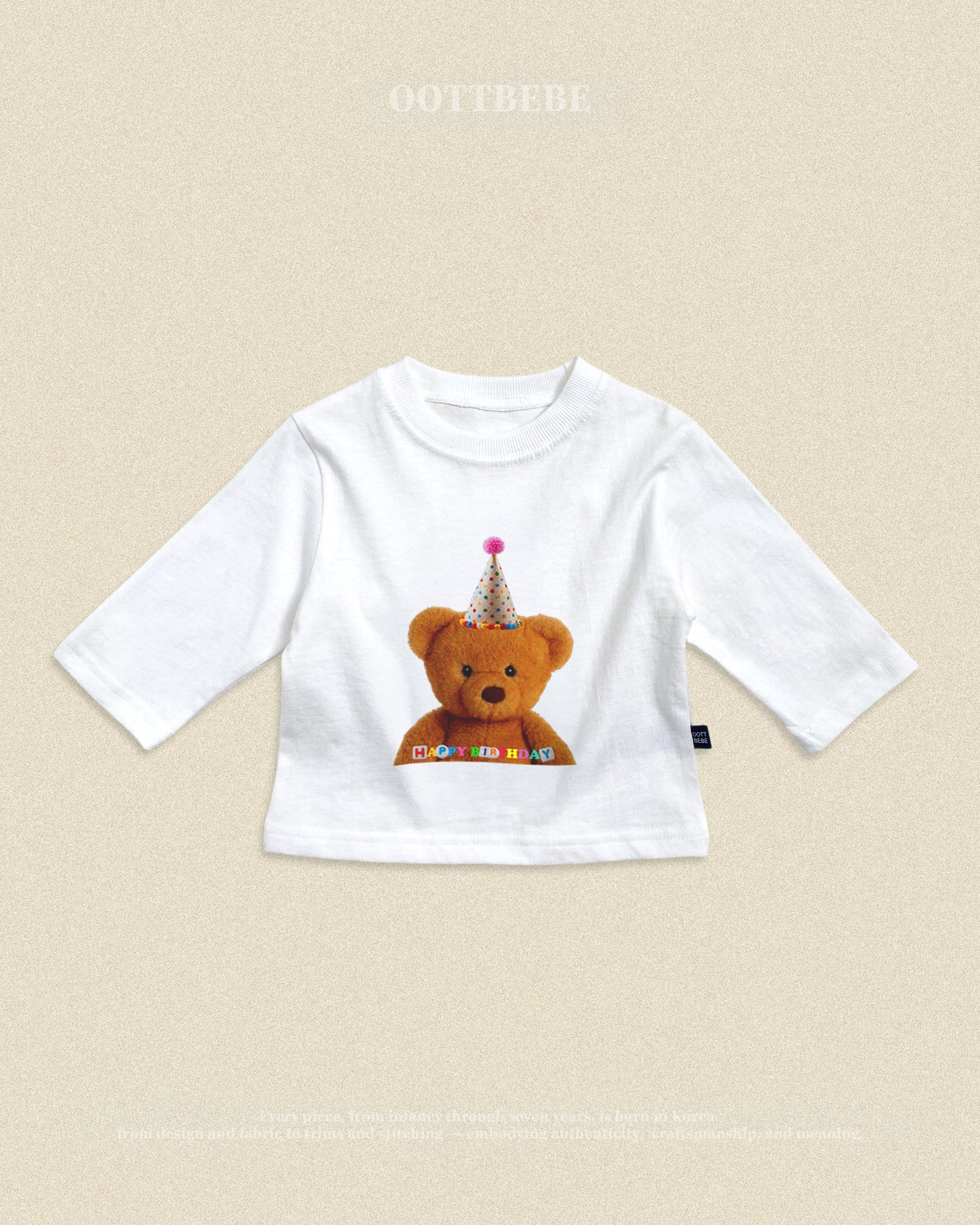 (Pre-order) OOTTBEBE Fall - Puppy Series Tee 퍼피시리즈티셔츠 (3 Colors)