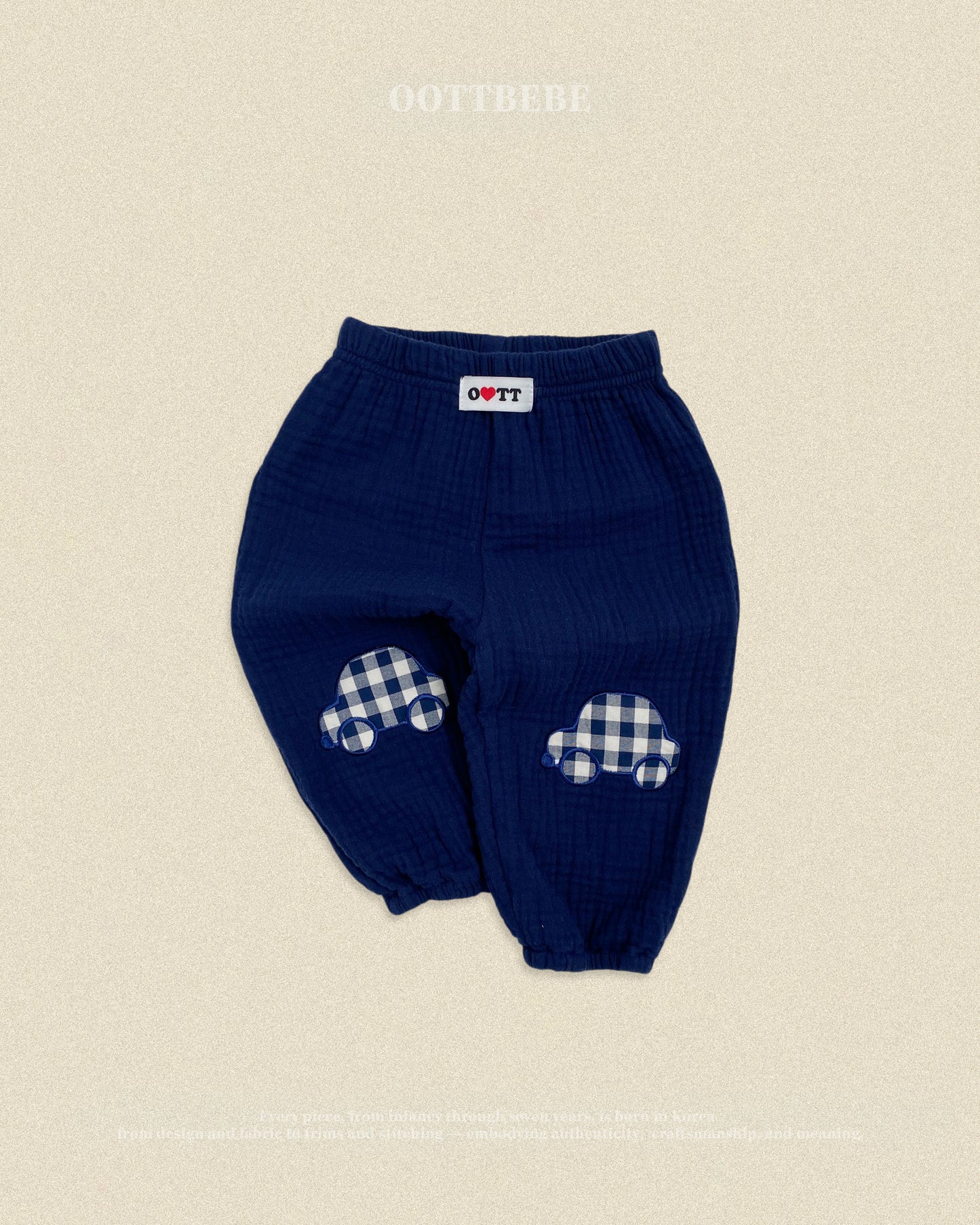 (Pre-order) OOTTBEBE Fall - Bungbung Gojaengi Pants - 붕붕이고쟁이팬츠 (3 Colors)