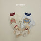(Pre-order) Soybean Kids Winter - Ski Bear Fleece-Lined Sweatshirt 스키곰양기모맨투맨 (2 Colors)