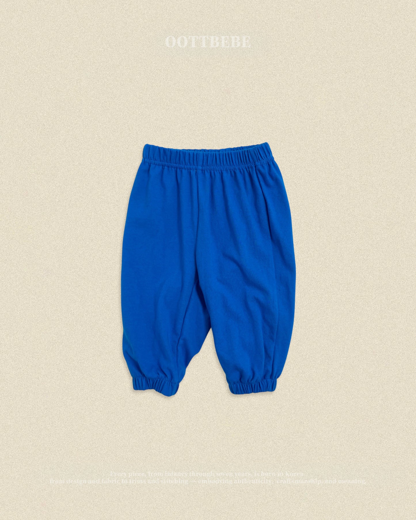 (Pre-order) OOTTBEBE Fall - Jelly Mix Balloon Jogger Pants - 젤리믹스고쟁이팬츠 (4 Colors)
