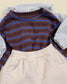 (Pre-order) OOTTBEBE Fall - Tomboy Ribbed Tee - 톰보이시보리티셔츠 (2 Colors)