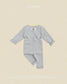 (Pre-order) OOTTBEBE Fall - Sweet Stripe Pajama Set 바닐라라떼실내복 (3 Colors)