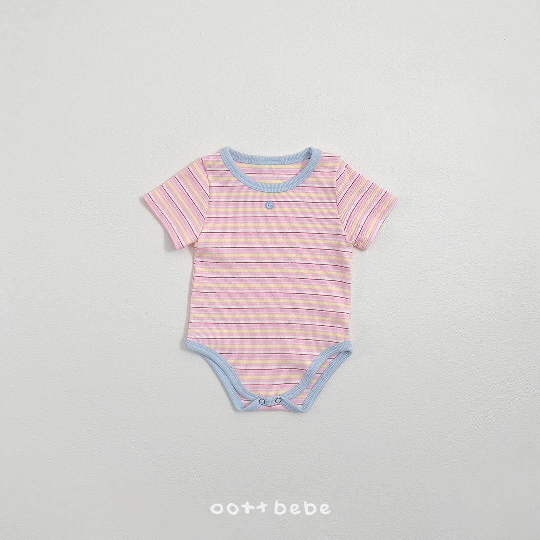 (Pre-order) OOTTBEBE Summer -  Jelly Pop Bodysuit 젤리팝슈트 (3 Colors)